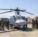 U.S. Army and Navy tour MRF-D UH-1Y Venom helicopter