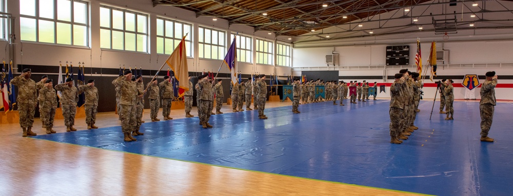 7th Mission Support Command Change of Command Ceremony