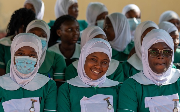 U.S. Army and Ghana Air Force conduct mass medical capabilities engagement in Ghana village