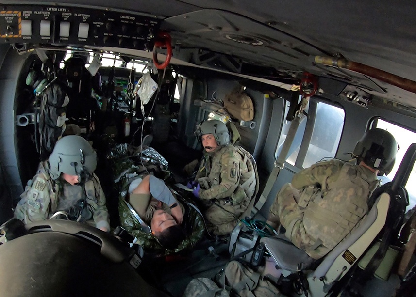 Inside the MEDEVAC