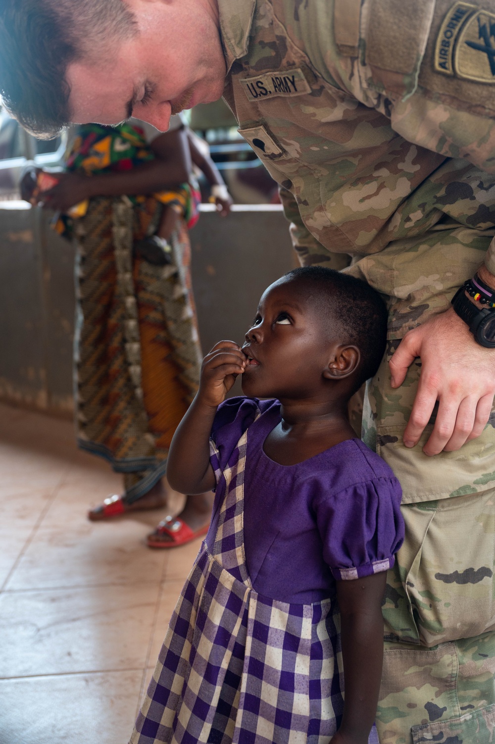 U.S. Army and Ghana Air Force conduct mass medical capabilities engagement in Ghana village