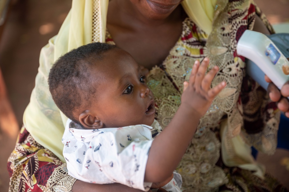 U.S. Army and Ghana Air Force conduct mass medical capabilities exercise in Ghana village