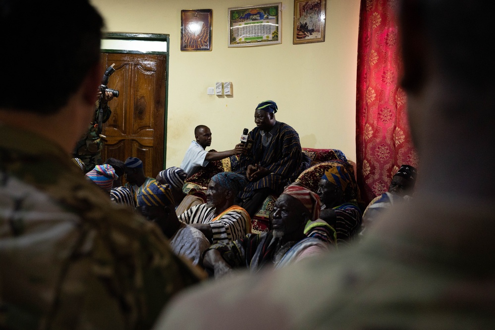 U.S. Army and Ghana Air Force conduct mass medical capabilities exercise in Ghana village