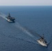 USS Bataan, USS Carter Hall Sail in the Red Sea with Royal Saudi Navy