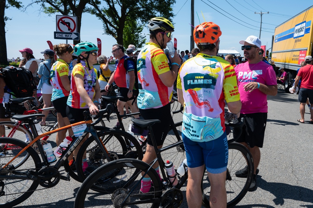 102nd IW members volunteer for Pan-Mass Challenge