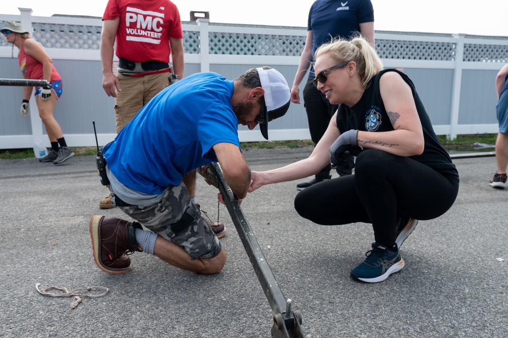 102nd IW members volunteer for Pan-Mass Challenge