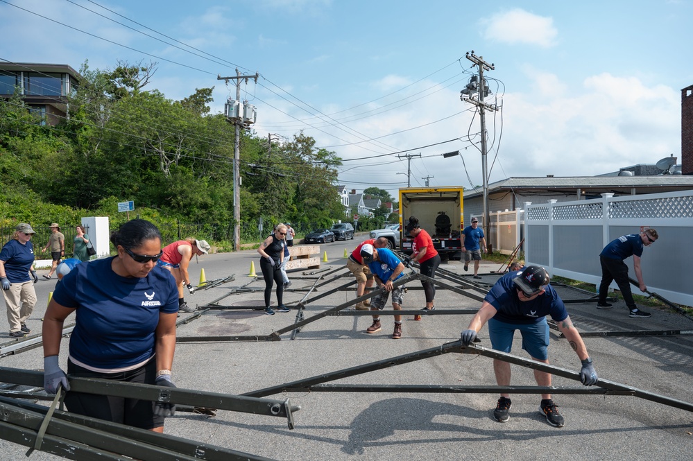 102nd IW members volunteer for Pan-Mass Challenge