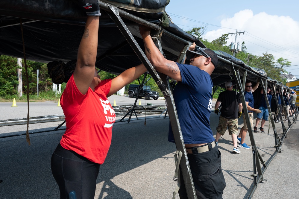 102nd IW members volunteer for Pan-Mass Challenge