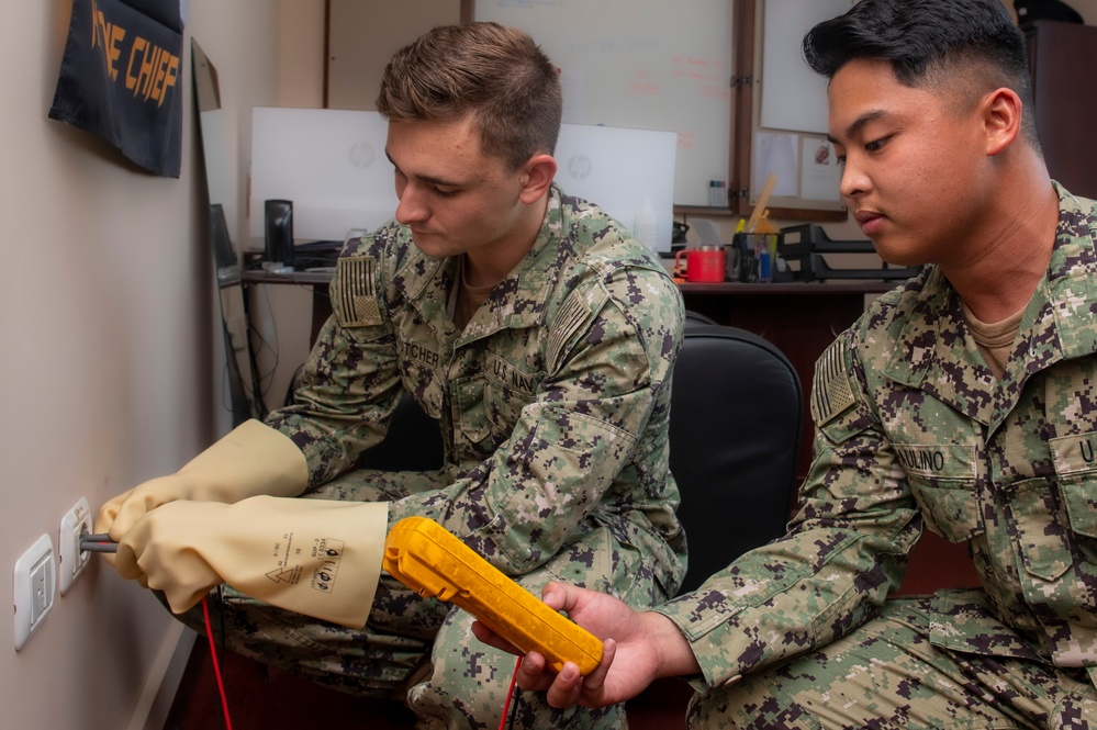 Public Works troubleshoots breakers