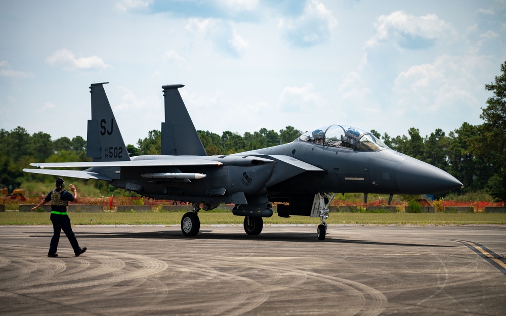 Shaw hosts Seymour-Johnson Airmen for Exercise Razor Talon 23-1