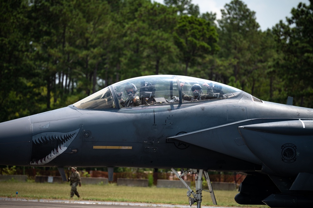Shaw hosts Seymour-Johnson Airmen for Exercise Razor Talon 23-1