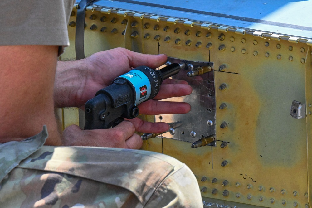 Black Knights execute fly-away field training exercise