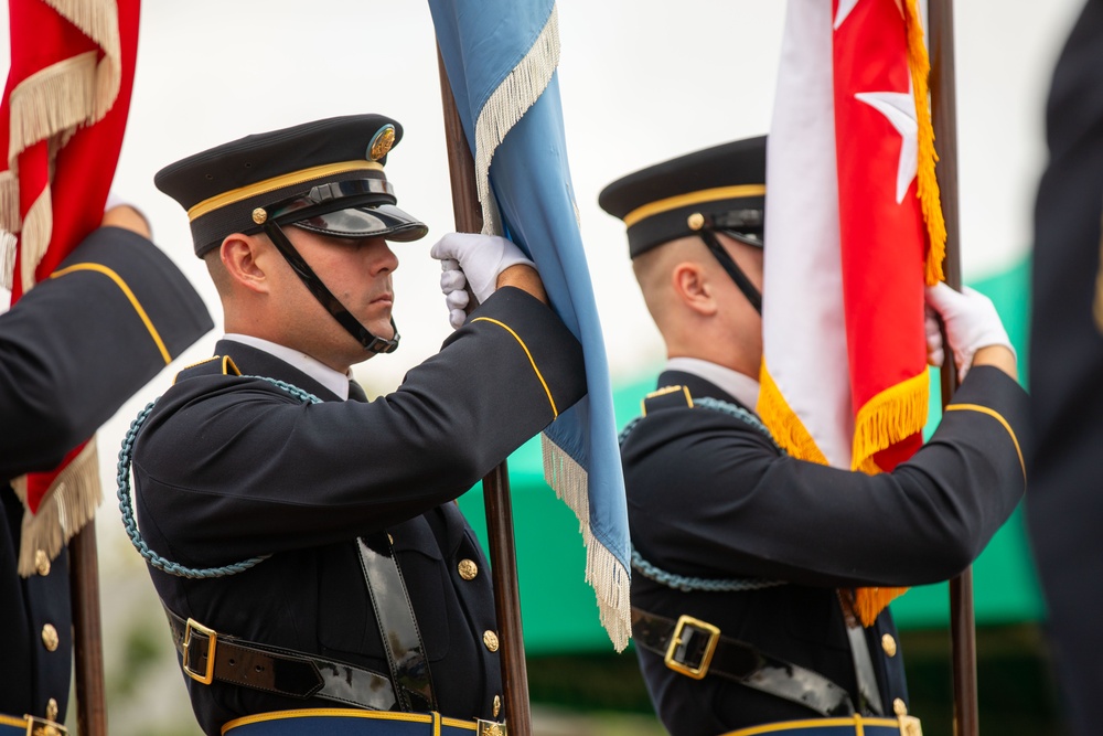 Change of Command for Gen. James C. McConville, the 40th Chief of Staff of the Army, and the Change of Responsibility for the 16th Sergeant Major of the Army, Michael A. Grinston