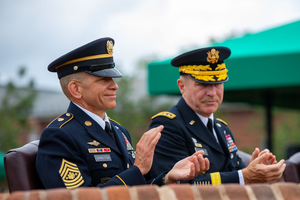 Change of Command for Gen. James C. McConville, the 40th Chief of Staff of the Army, and the Change of Responsibility for the 16th Sergeant Major of the Army, Michael A. Grinston