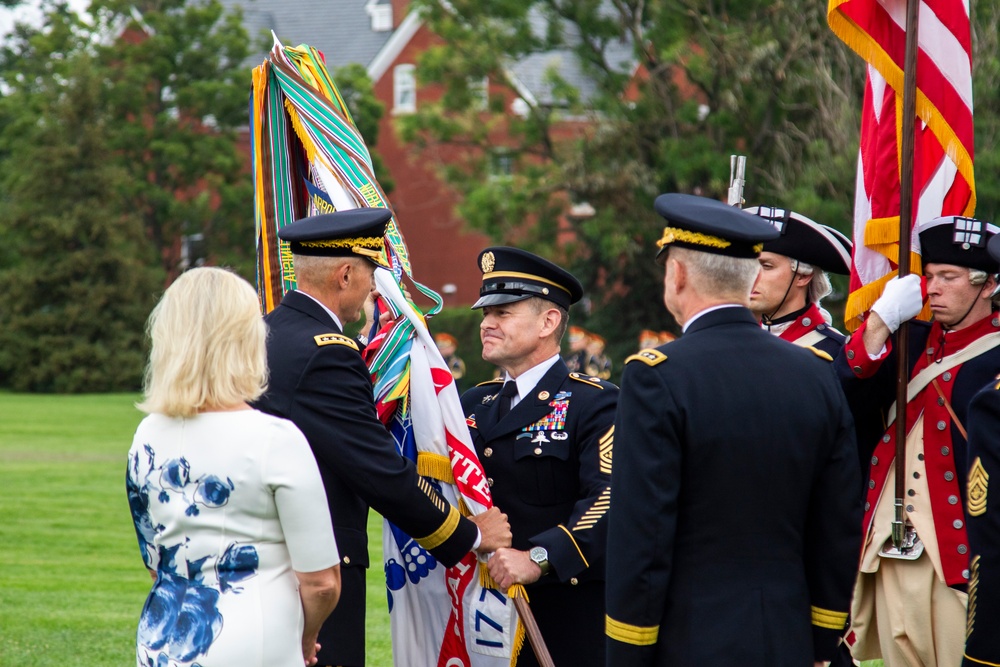 Change of Command for Gen. James C. McConville, the 40th Chief of Staff of the Army, and the Change of Responsibility for the 16th Sergeant Major of the Army, Michael A. Grinston