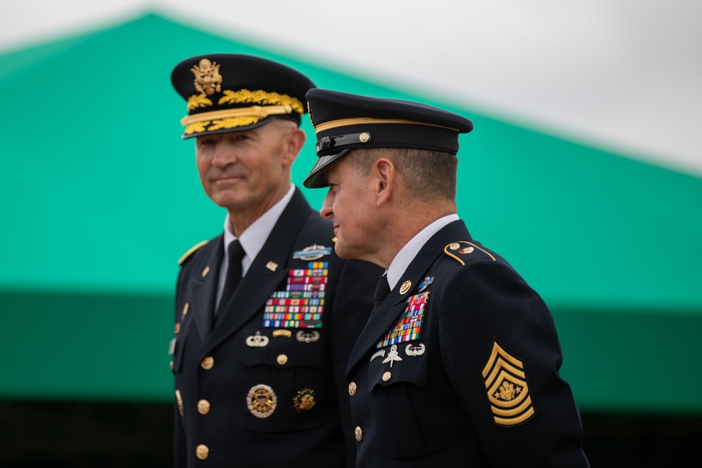 Change of Command for Gen. James C. McConville, the 40th Chief of Staff of the Army, and the Change of Responsibility for the 16th Sergeant Major of the Army, Michael A. Grinston