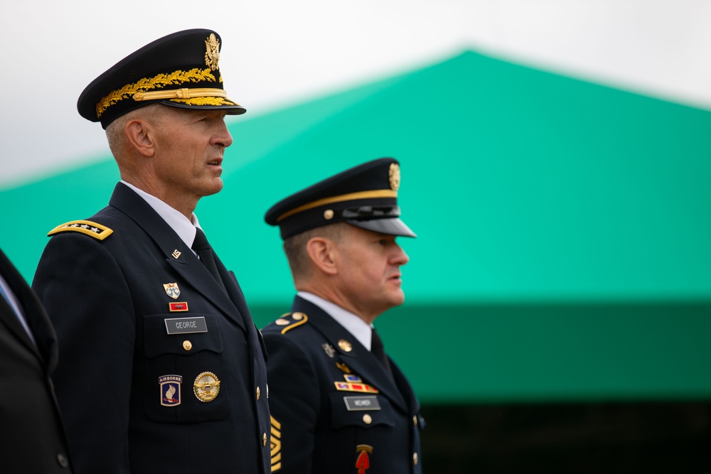 Change of Command for Gen. James C. McConville, the 40th Chief of Staff of the Army, and the Change of Responsibility for the 16th Sergeant Major of the Army, Michael A. Grinston