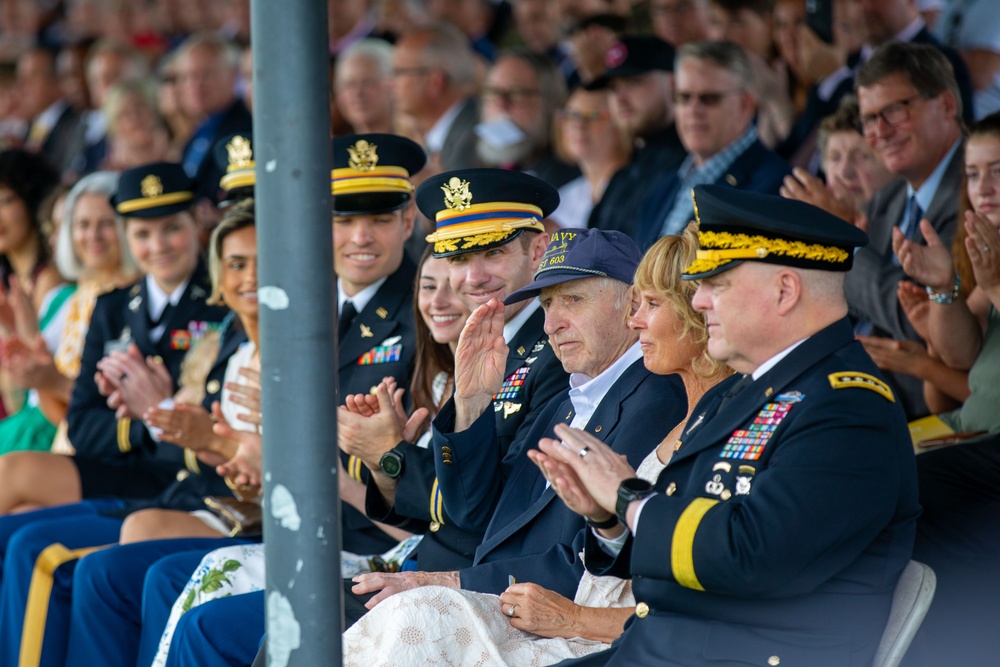 Change of Command for Gen. James C. McConville, the 40th Chief of Staff of the Army, and the Change of Responsibility for the 16th Sergeant Major of the Army, Michael A. Grinston