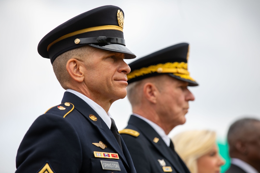 Change of Command for Gen. James C. McConville, the 40th Chief of Staff of the Army, and the Change of Responsibility for the 16th Sergeant Major of the Army, Michael A. Grinston