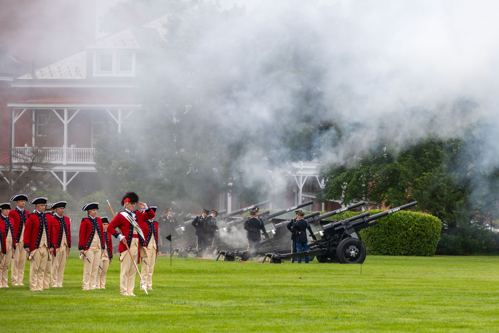 Change of Command for Gen. James C. McConville, the 40th Chief of Staff of the Army, and the Change of Responsibility for the 16th Sergeant Major of the Army, Michael A. Grinston