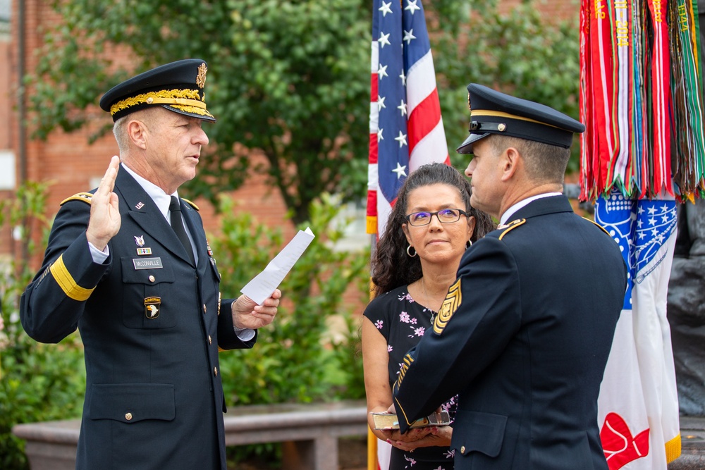 Change of Command for Gen. James C. McConville, the 40th Chief of Staff of the Army, and the Change of Responsibility for the 16th Sergeant Major of the Army, Michael A. Grinston