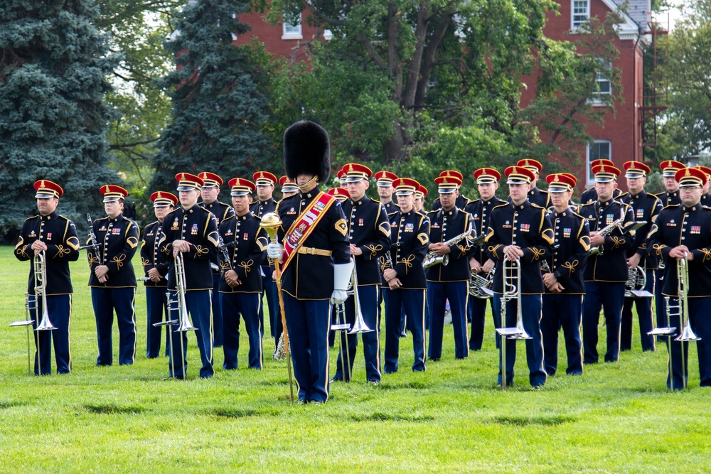 Change of Command for Gen. James C. McConville, the 40th Chief of Staff of the Army, and the Change of Responsibility for the 16th Sergeant Major of the Army, Michael A. Grinston