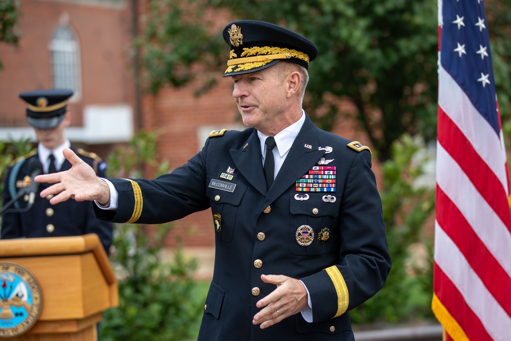 Change of Command for Gen. James C. McConville, the 40th Chief of Staff of the Army, and the Change of Responsibility for the 16th Sergeant Major of the Army, Michael A. Grinston