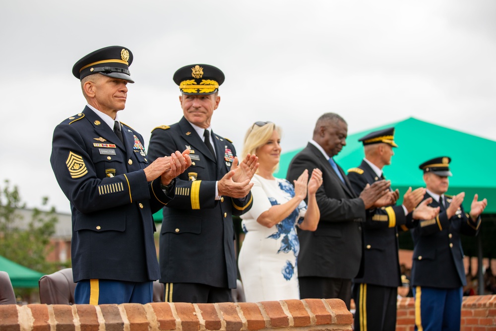 Change of Command for Gen. James C. McConville, the 40th Chief of Staff of the Army, and the Change of Responsibility for the 16th Sergeant Major of the Army, Michael A. Grinston