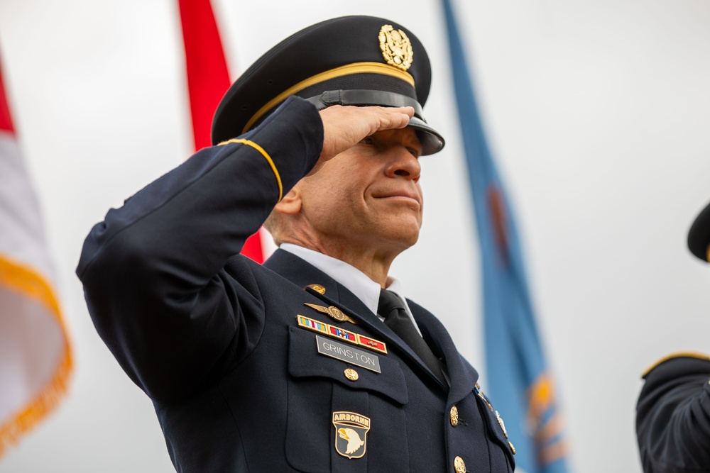 Change of Command for Gen. James C. McConville, the 40th Chief of Staff of the Army, and the Change of Responsibility for the 16th Sergeant Major of the Army, Michael A. Grinston