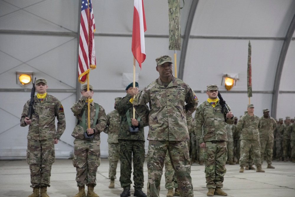 The Iron Brigade Unfurls Colors in Poland