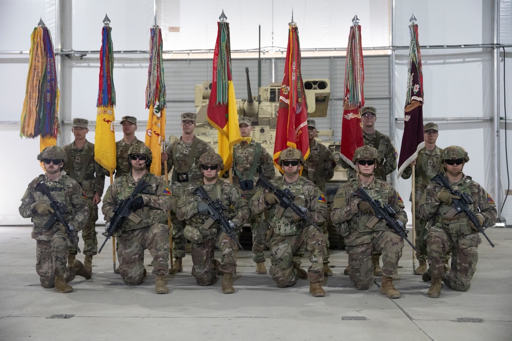 The Iron Brigade Unfurls Colors in Poland