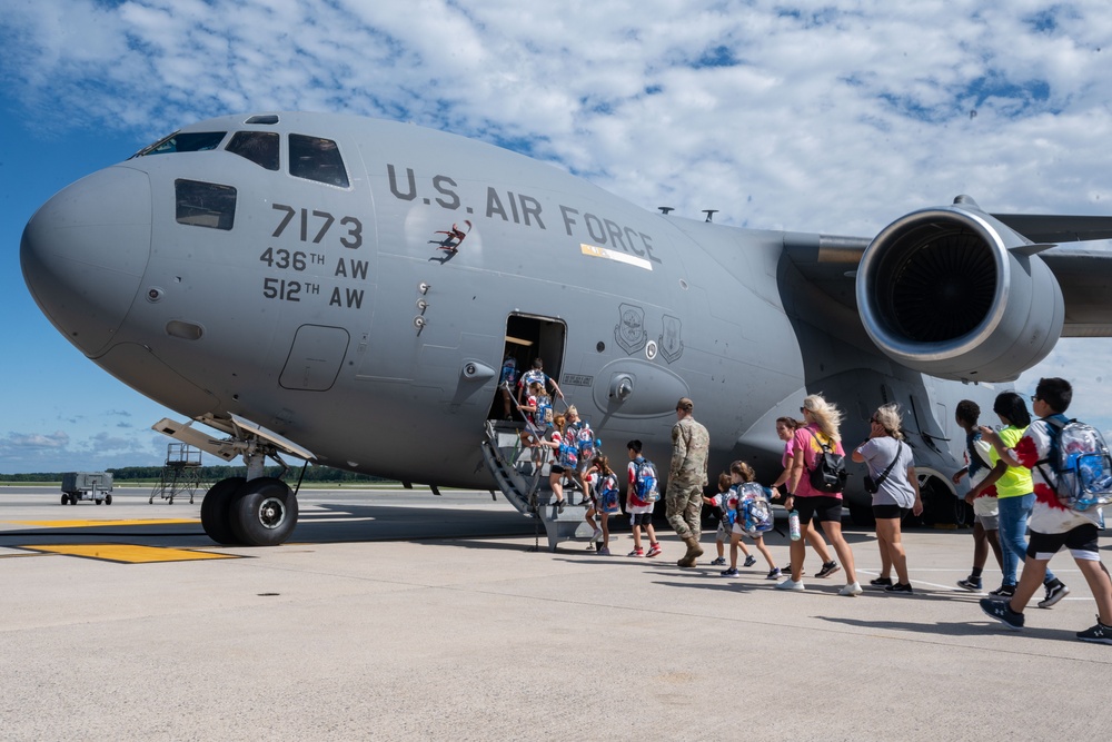 Dover AFB holds Operation Deploy Our Children event