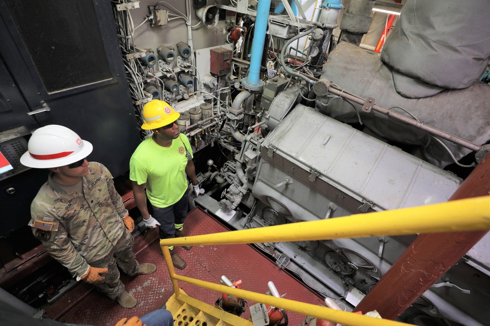 USACE tours Padre Island dredge