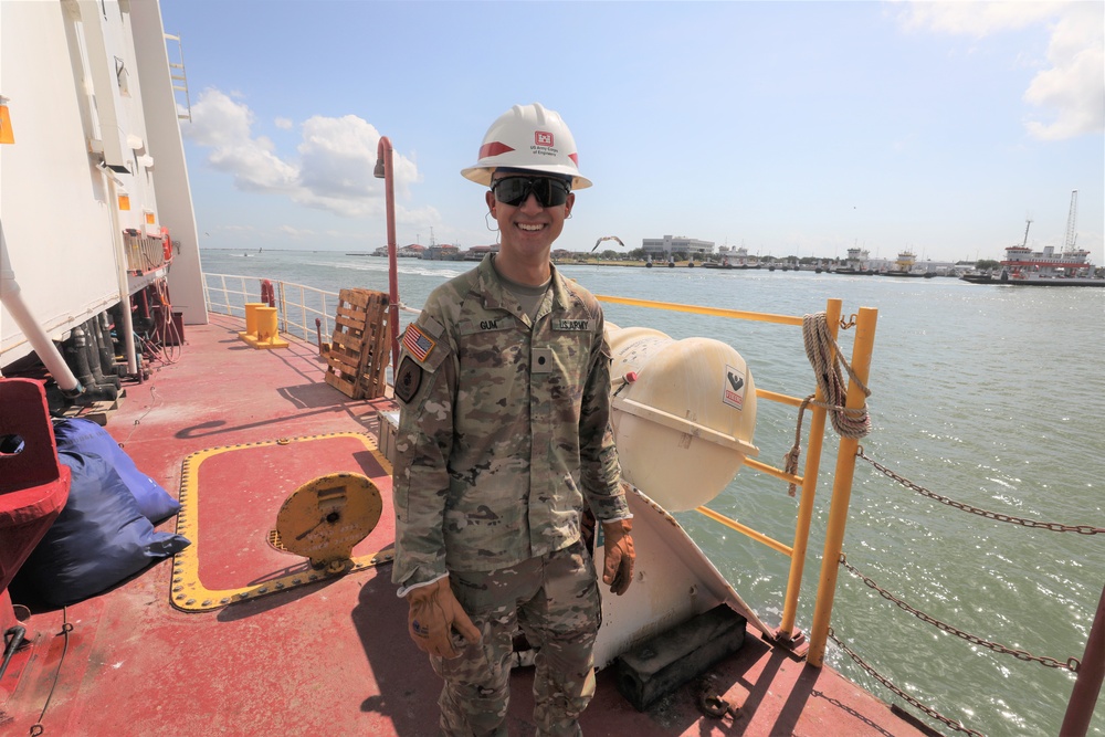 USACE tours Padre Island dredge