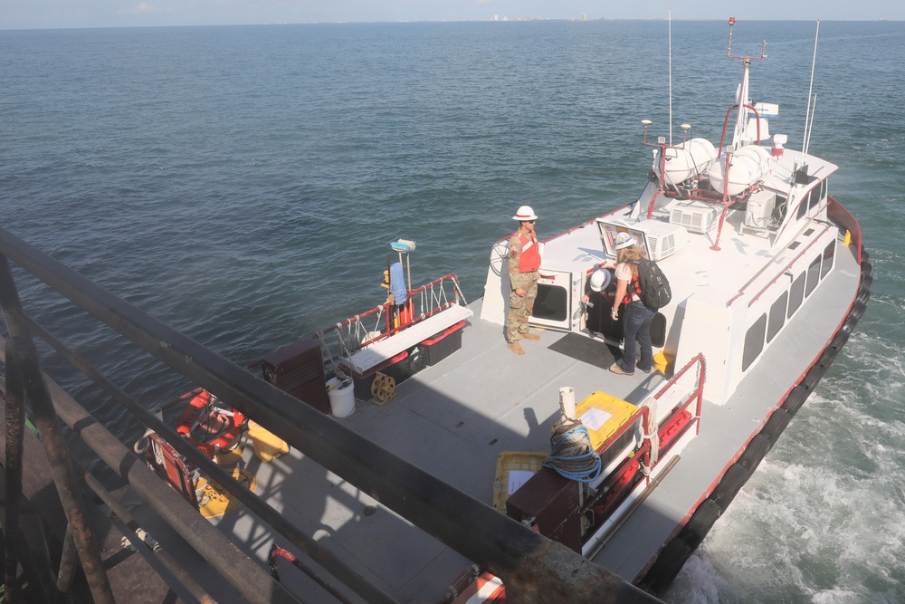 USACE tours Padre Island dredge