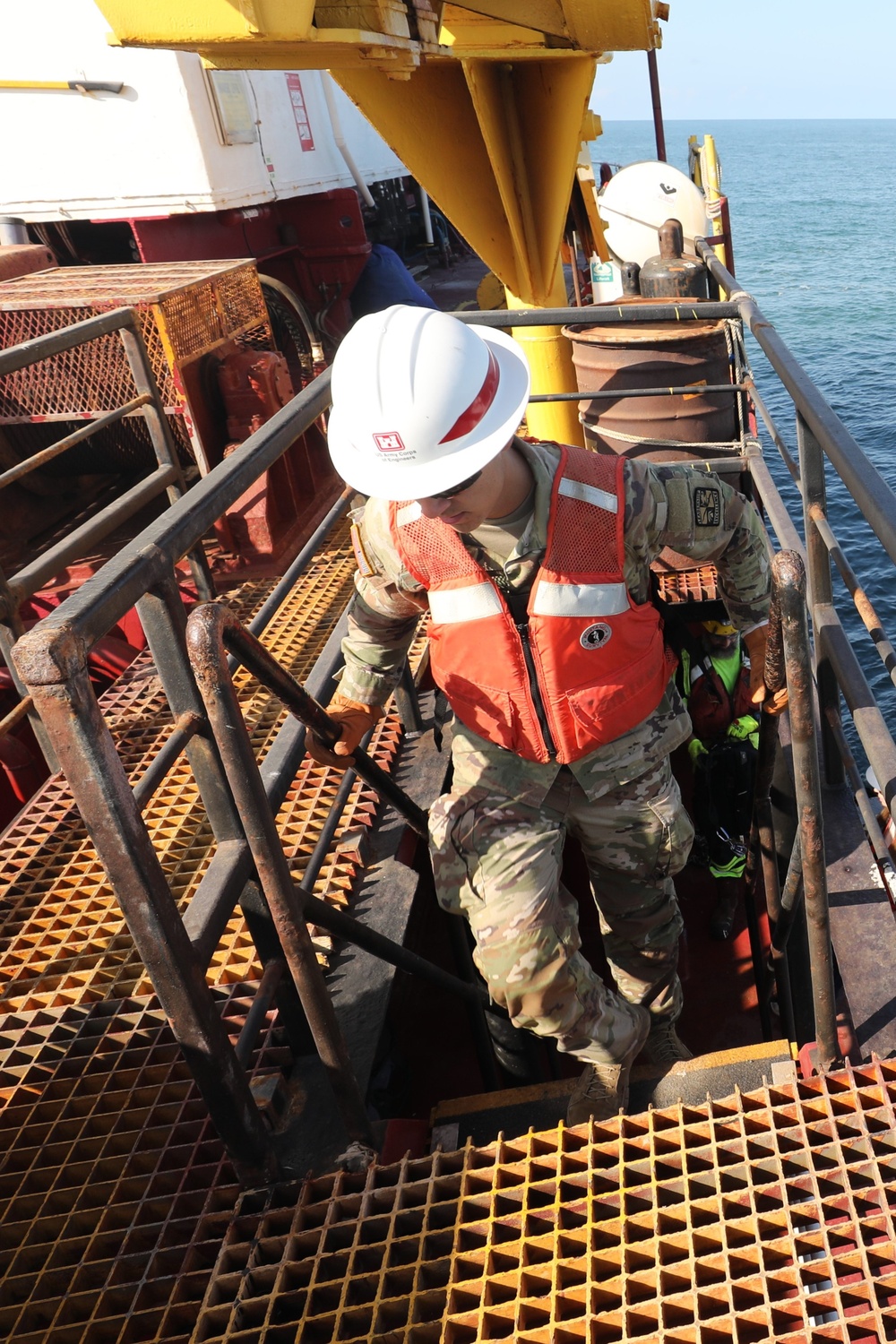 USACE tours Padre Island dredge