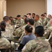 MRC, W senior leader advisor talks to CRDAMC medical Soldiers about their future