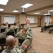 MRC, W senior leader advisor talks to CRDAMC medical Soldiers about their future