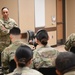 MRC, W senior leader advisor talks to CRDAMC medical Soldiers about their future