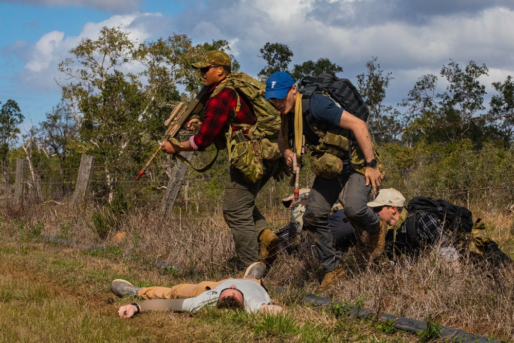 Talisman Sabre 23 | Australian Army, 1st SFG (A) practice non-standard assault tactics