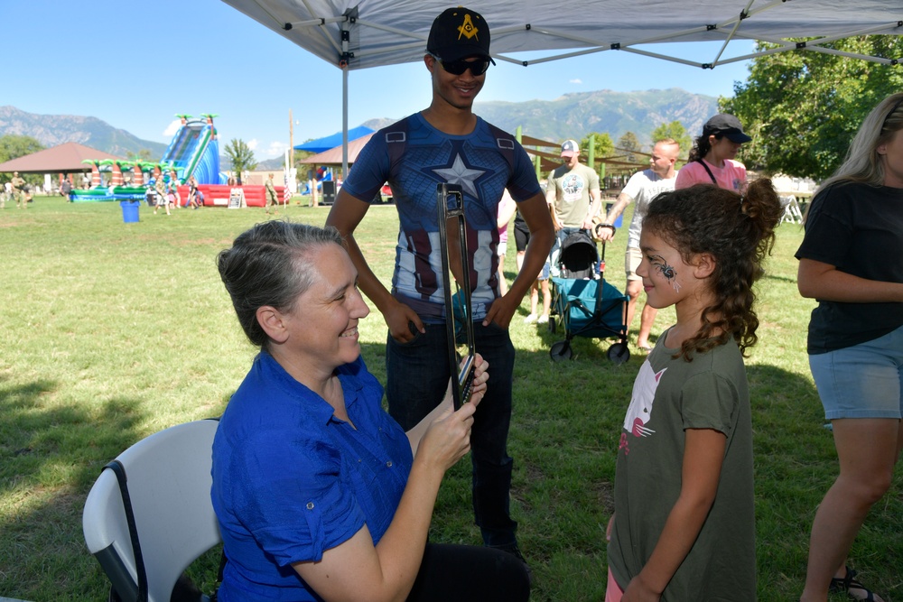 Military families gather for Salute Picnic