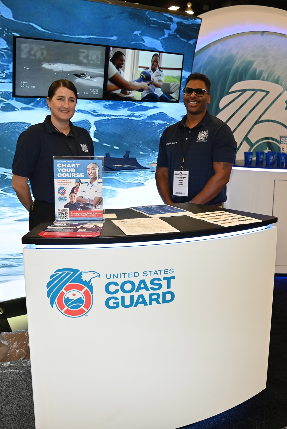 U.S. Coast Guard Exhibits at the 2023 League of United Latin American Citizens National Convention