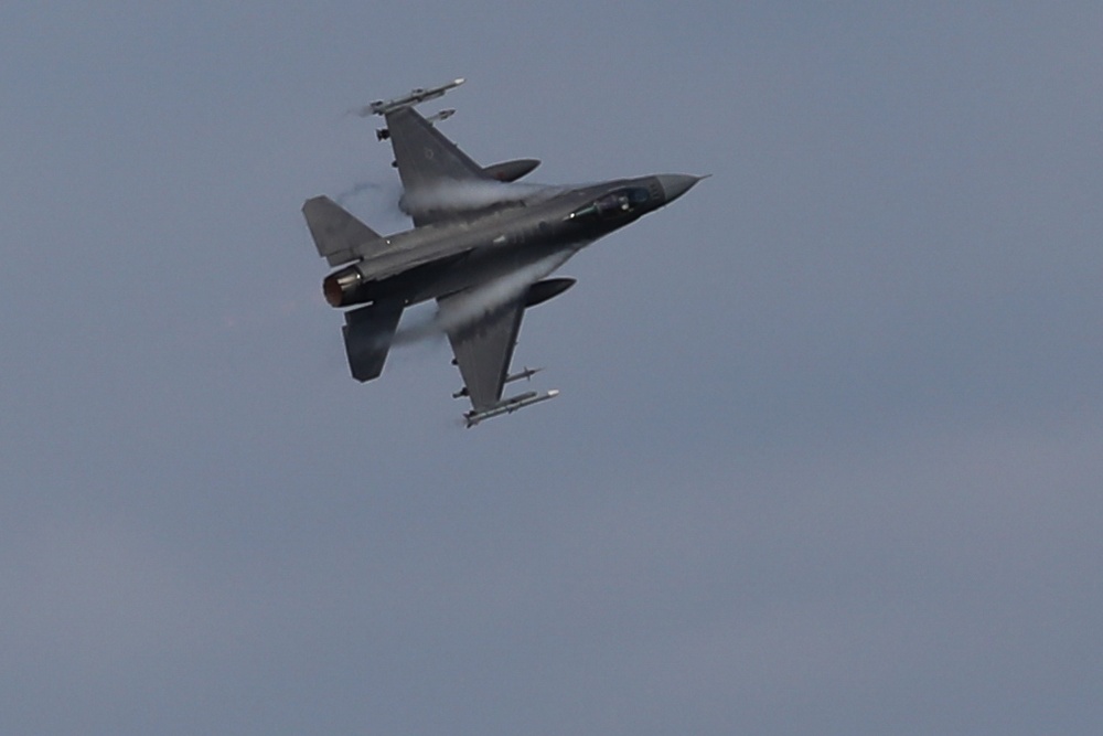 Minnesota National Guard Youth Camp Holds Military Aviation Flyover and Display on Camp Ripley