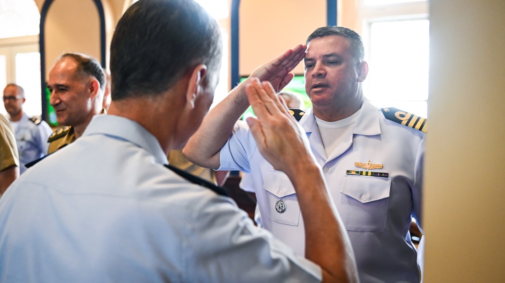 Brazilian MoD Chief of Strategic Affairs IADC Visit