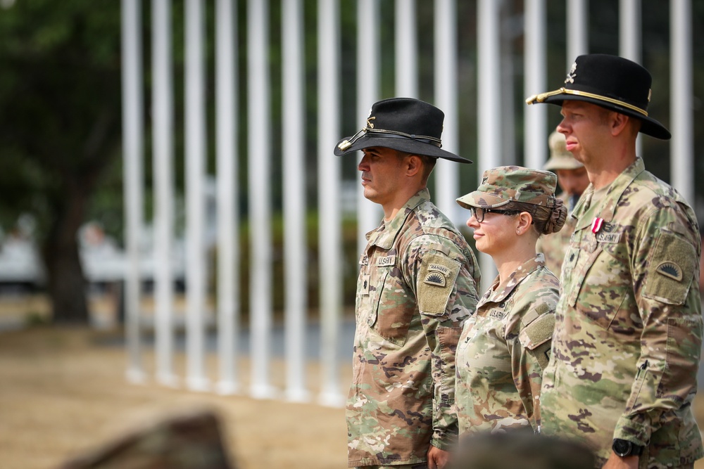 1st Squadron, 303rd Cavalry Regiment change of command