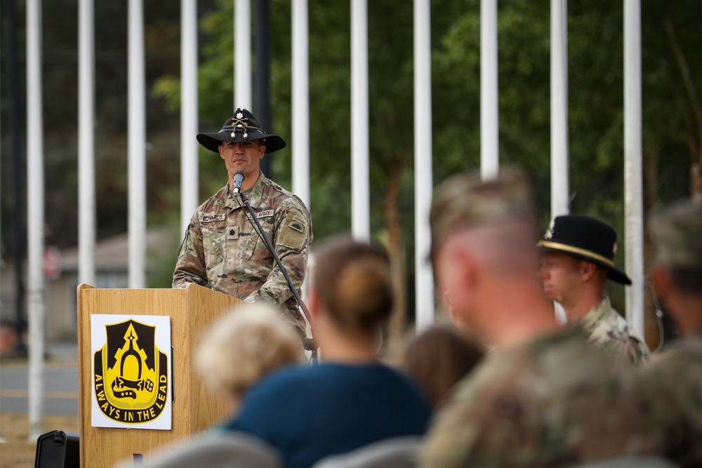 1st Squadron, 303rd Cavalry Regiment change of command