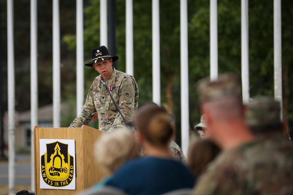 1st Squadron, 303rd Cavalry Regiment change of command