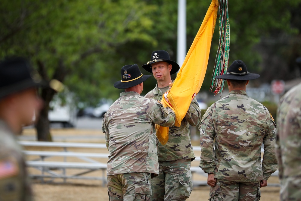 1st Squadron, 303rd Cavalry Regiment change of command