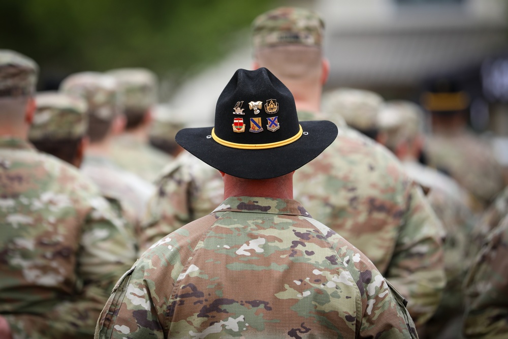 1st Squadron, 303rd Cavalry Regiment change of command