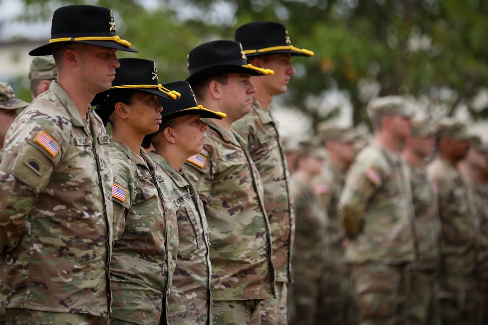 1st Squadron, 303rd Cavalry Regiment change of command